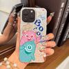 Case for Iphone 16 Plus Air 12 13 11 XR 15 18 Pro Max XS Max 14 17 Pro Colorful Monster Group Shattered Airbag Shockproof Cover