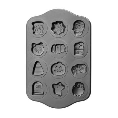 Ibili 827700 Halloween Non-Stick Mold 12 Cavities Steel 44 X 28 Cm