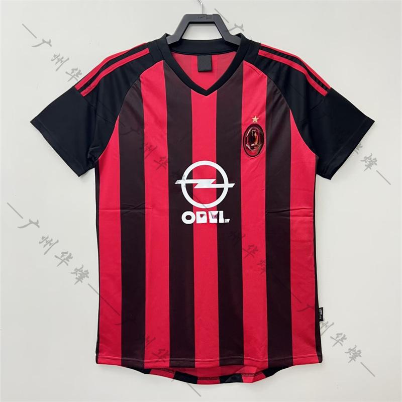 AC Shirt Vintage 1998 2006 07 Home and Away Kakamaldini Van Basten Football Shirt