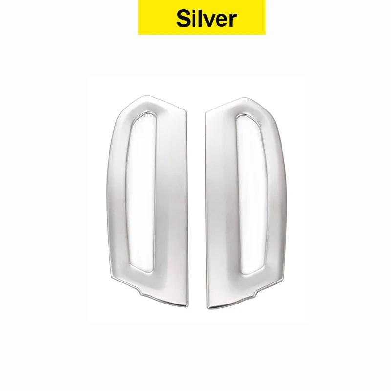 Stainless Steel Car Dashboard Side Air Vent Outlet Frame Cover Trims For Toyota Camry 2018-    Trd Accessories