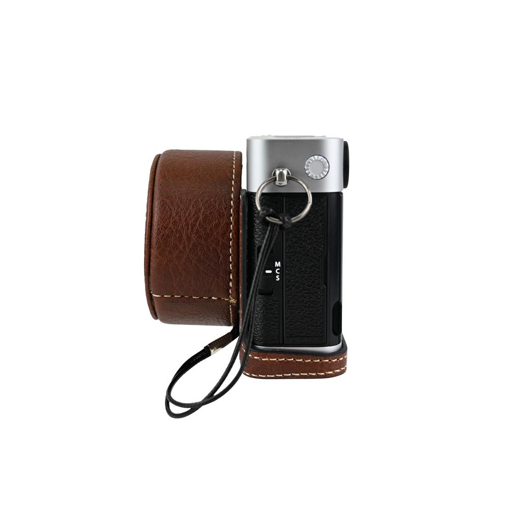 Camera Half Case for Fujifilm X-E5 Fuji XE5 Bottom Battery Opening Cover With Shoulder Strap Protector Lens Cap