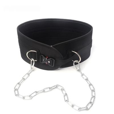 Metal Buckle Weight Indoor Single and Double Bar Pull-up Strength Thicker Chain Wider Load-bearing Waist Protection Belt