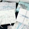 Ins Style High Beauty Blue White Winter Series Snow Pear Paper Collection DIY Large Sheet Decorative Gift Wrapping Paper