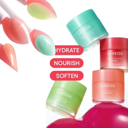 LANEIGE Lip Sleeping Mask EX Berry & Choco Special Set 2items