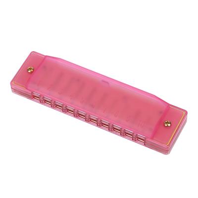 Harmonica en plastique Instrument de musique pour enfants Jouet musical éducatif pour enfants (rouge)