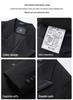 Tashiduo Formal Wear Double-Breasted Tencel Wool Men's Three-Piece Wedding Suit