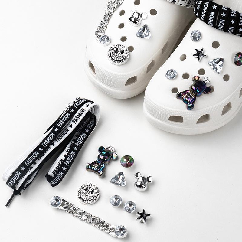 Cartoon Bear 3D Decorative Buckles for Crocs - Detachable Accessories