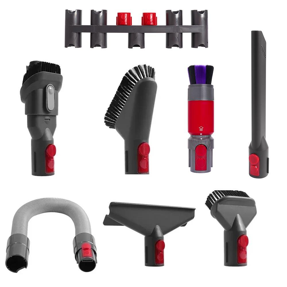 Telescopic Rod Extension Tube Suction Head For Dyson V7 V8 V10 V11 V15 Handheld Vacuum Cleaner Crevice Brush Mattress Brush Accessories Spare Parts