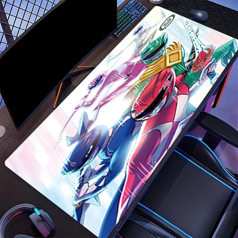 Mighty Morphin Power Rangers Print Mouse Pad, for Keyboard Pad Laptop PC Mat for Office Home Use, Desk Decor, Perfect Birthday Gift for Gamers