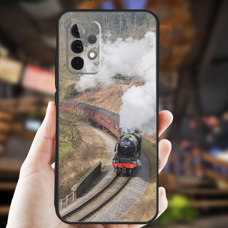 Train Railway Travel Case For Samsung Galaxy A05 A06 A22 A53 A33 A26 A16 A56 A36 A32 A52 A54 A34 A14 A55 A15 A35