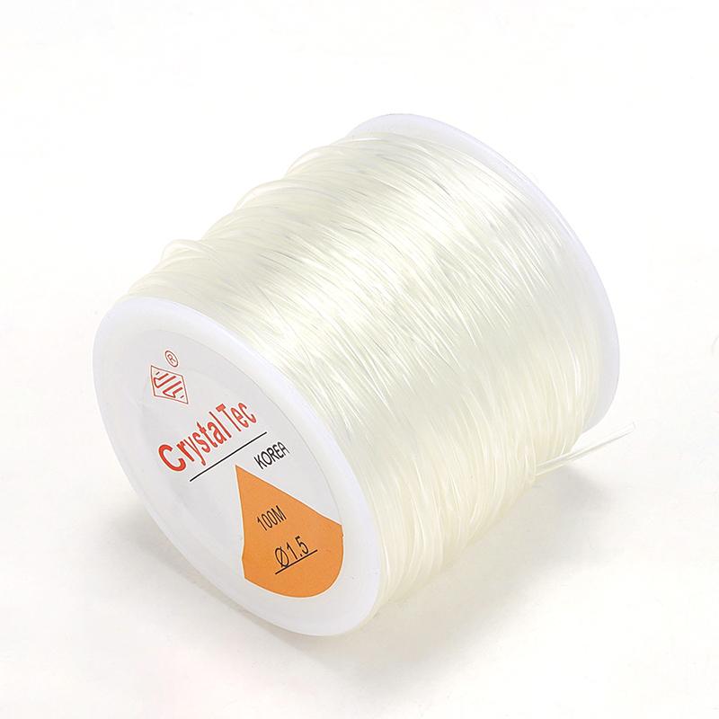 

Прозрачный эластичный хрустальный эластичный шнур для бисероплетения, эластичная нить, проволочная линия для изготовления ювелирных изделий, фурнитура для самостоятельного изготовления