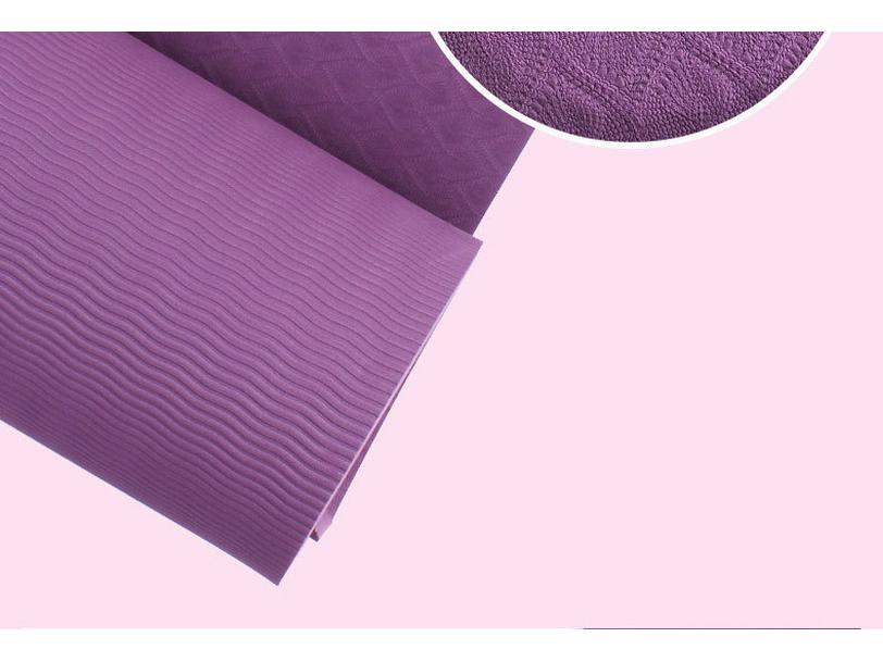 Widen 90CM 12mm TPE Yoga Mat for Fitness, Pilates, Floor Exercise