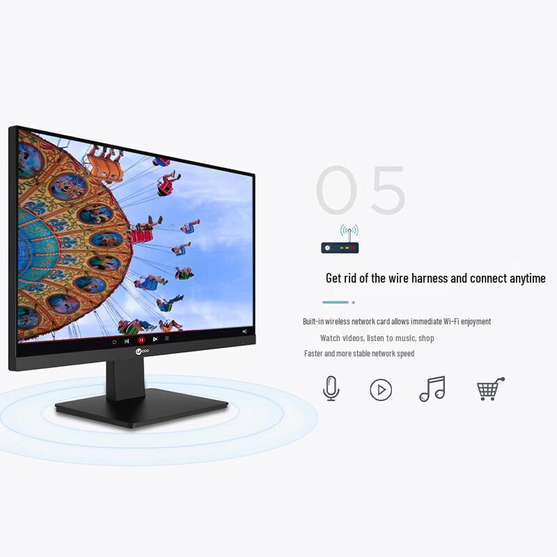 מחשב שולחני All-in-One של Lecoo בגודל 23.8 אינץ (גרסת CN)