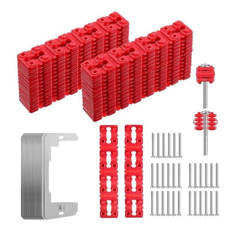 Iron Electrical Socket Spacer Set easy installs Multipurpose Metal Wall Plate set Multifunction Iron Wall Spacer Plate set 1