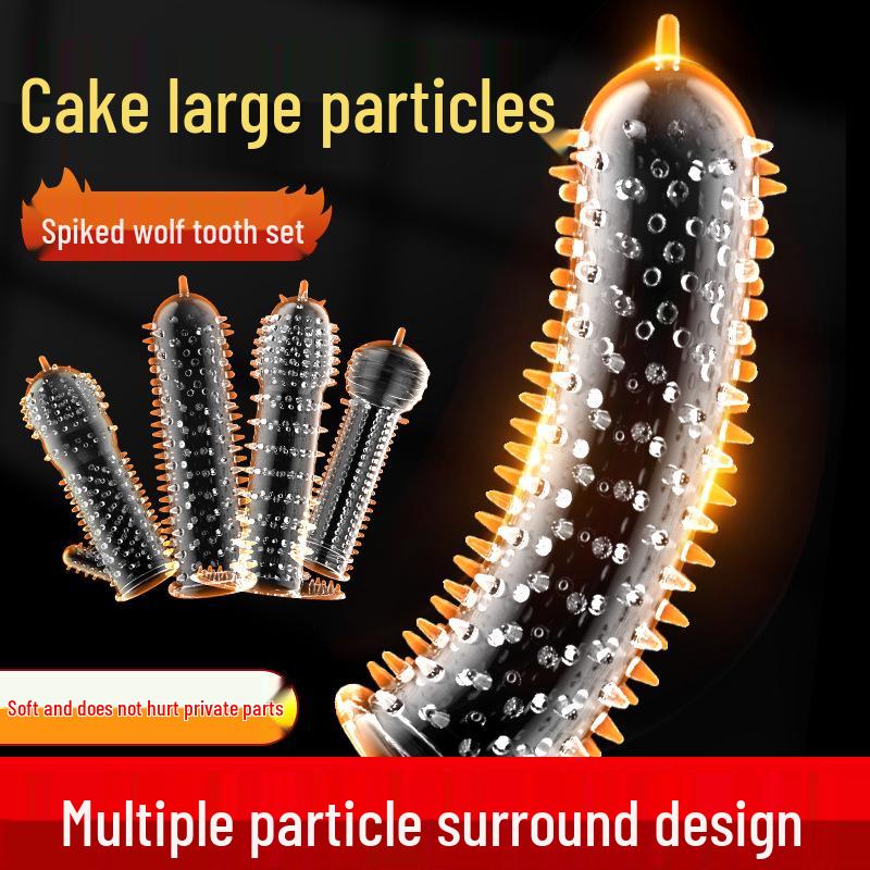 Wolf Tooth Sleeve Clitoral Stimulating Long-lasting Couple's Pleasure Toy