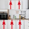 Large Christmas Cabinet Ribbon Bows for Home DIY Craft Cabinet Door Wrapping Gifts Christmas Wedding Party Decorations Supplies