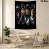 Rap Legends Visual Celebration Threepiece Set 1 Duvet Cover 2 Pillowcase Without Core Soft And Comfortable Christmas Birthday Gift
