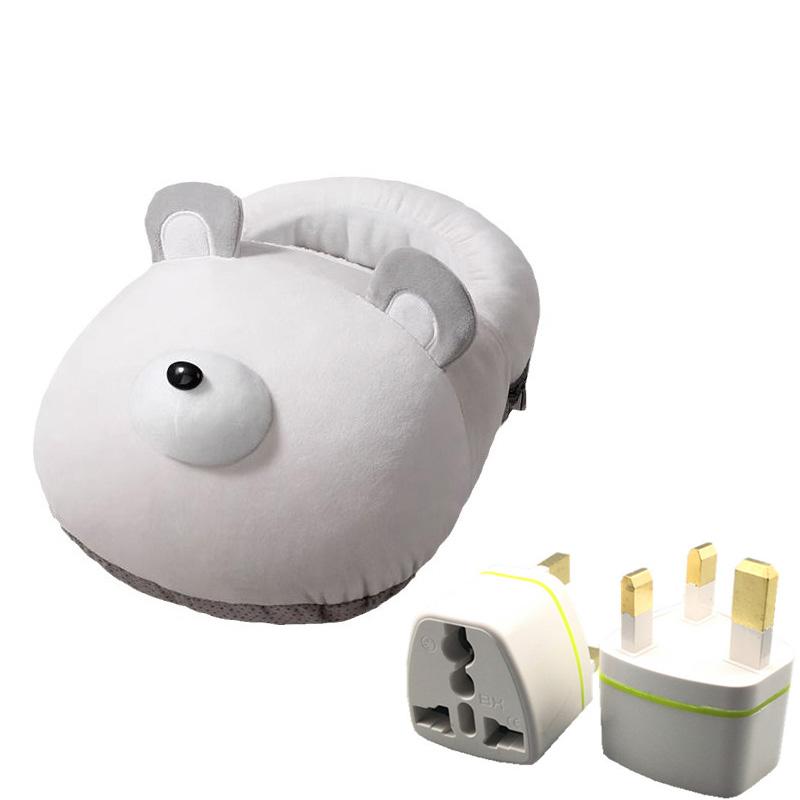 

Winter Electric Foot Heating Pad Soft Plush Cartoon Foot Warmer Heater Improve Sleeping Household Foot Warming Mat