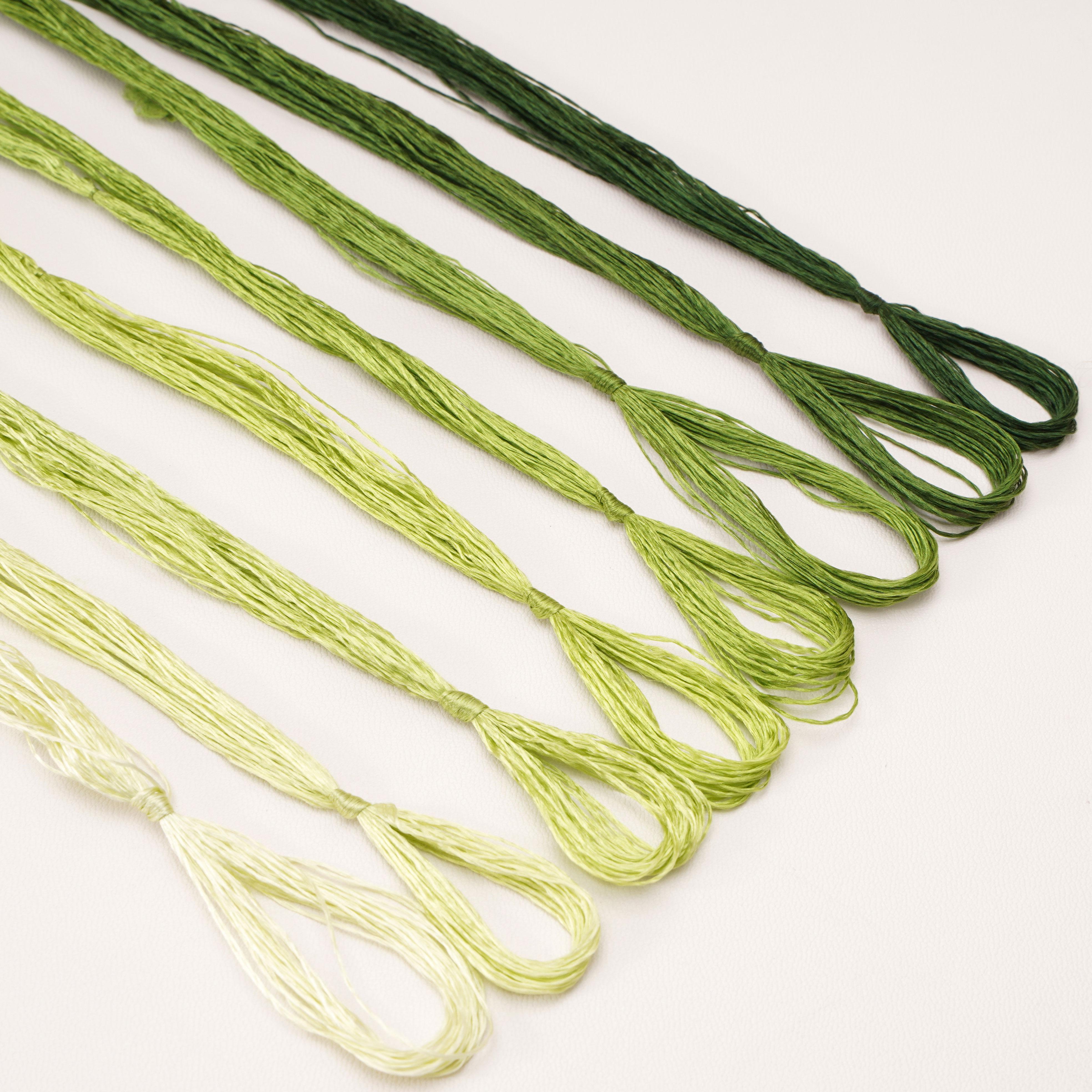 

8шт x 20м шелковая нить с низкой круткой для изготовления украшений из бархатных цветов своими руками 12