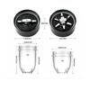 Juice Maker Blade Set For Mb 250w Cross And Flat Blade Base With Threaded Installation For Home Use