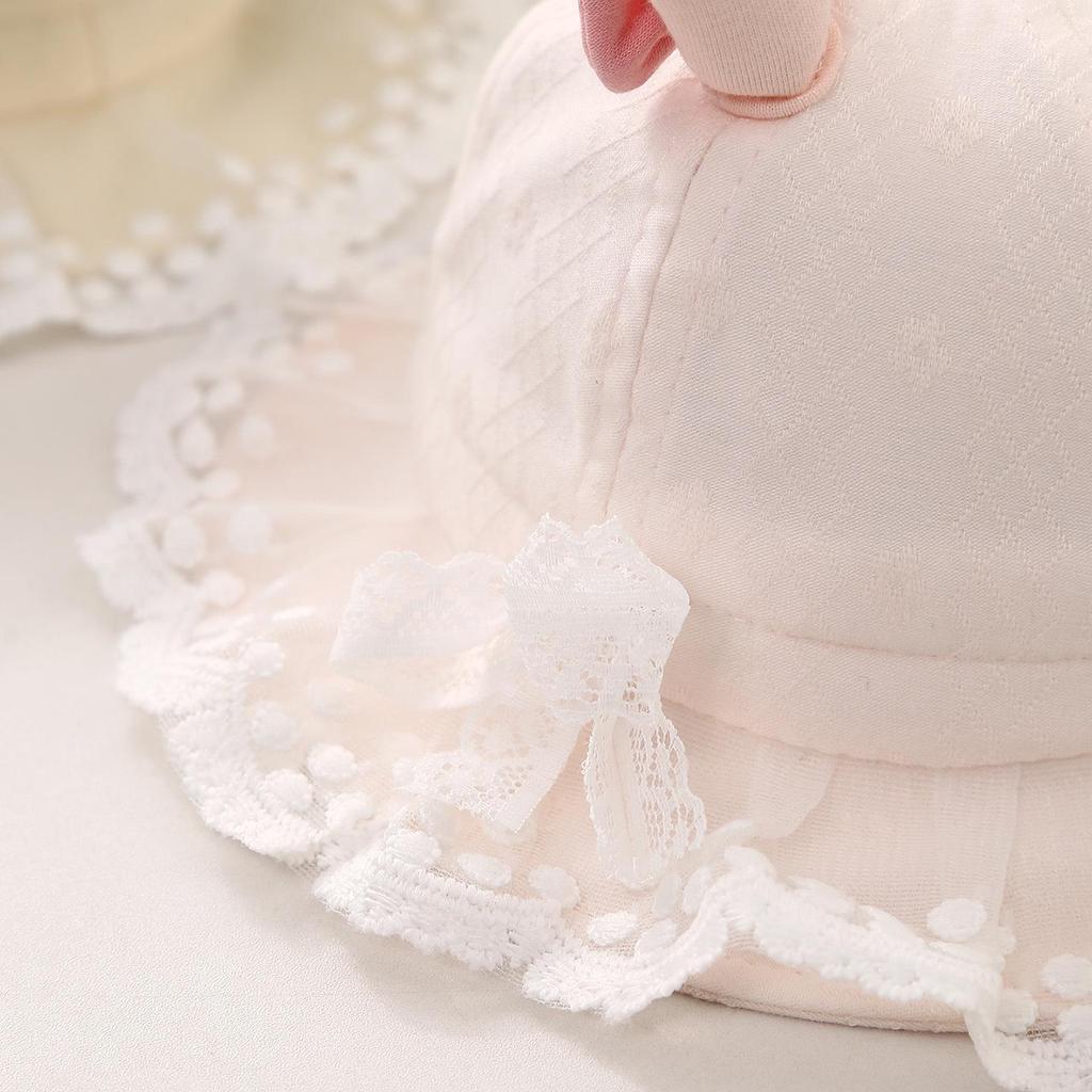 Reine Baumwolle Saisonale Baby-Sonnenhut - Frühjahrs- & Herbst-Stil Eimerhut für Jungen & Mädchen mit Sonnenschutz