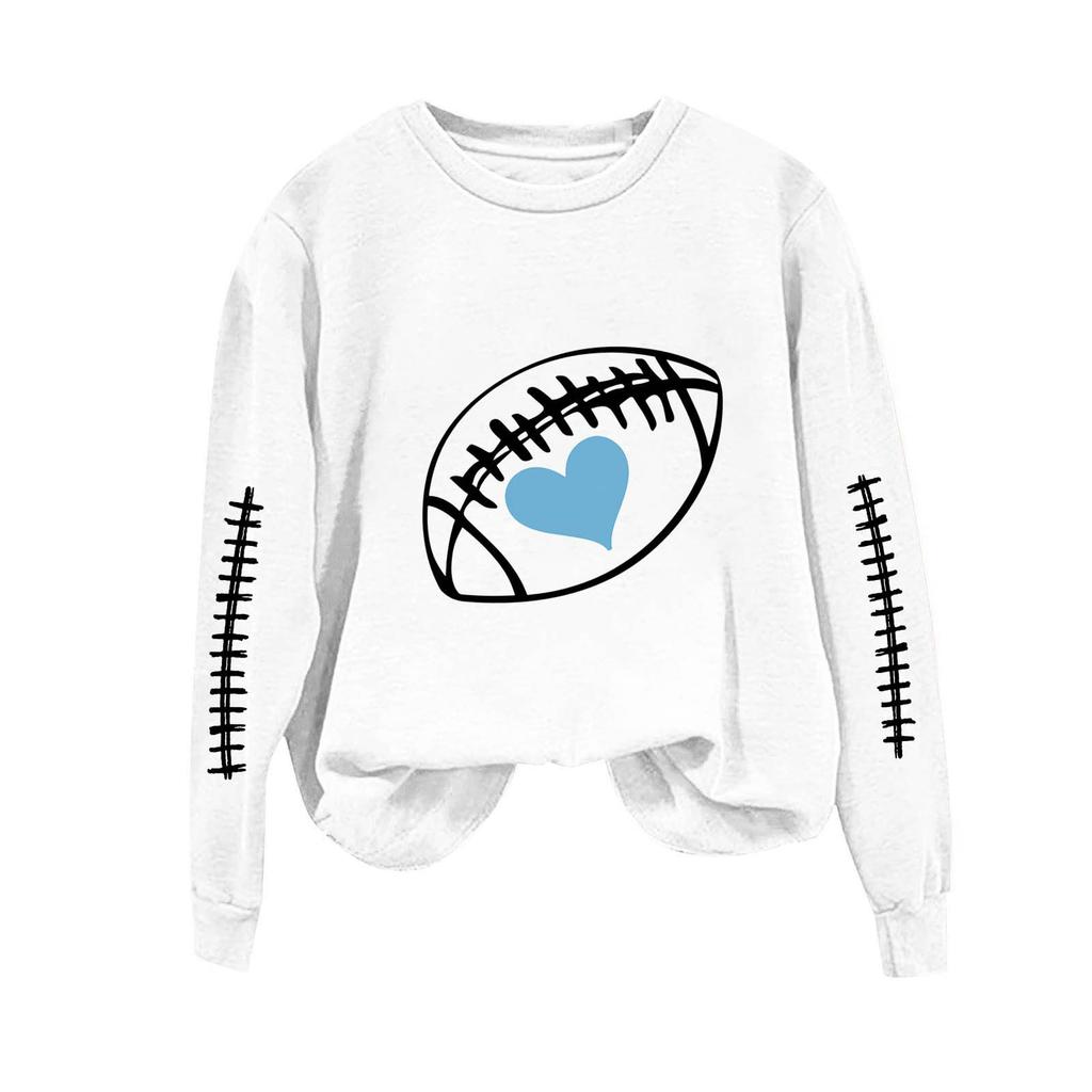Unisex Fashion Print Long Sleeve Round Neck Sweatshirt for Casual Wear