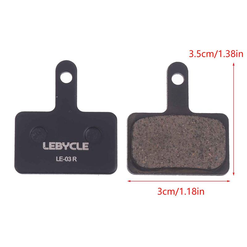 4/6/8/10 Sets Mountain Road Bike Hydraulic Disc Brake Pads Resin Wear-Resistant Durable LE-03P Compatible Bike Disc Brake Pads