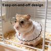 Yousheng 1 Set Cute Hamster Costumes Mini Princess Dress And Metal Round Glasses Chipmunk Dress Up Outfit for Small Pets Daily Wear Photo