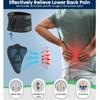 Breathable Lumbar Support Belt for Men and Women - Universal Fit, Pressurized Sports Protection