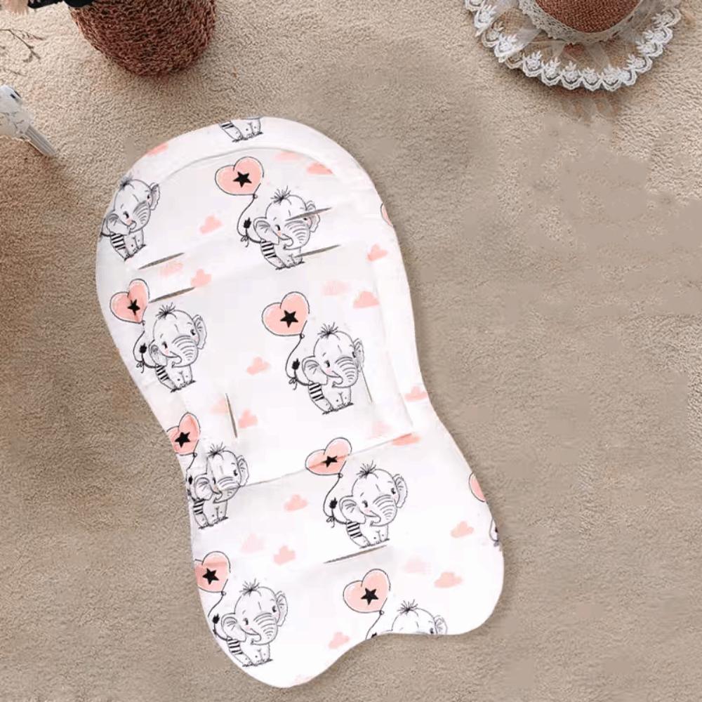 Comfortable Baby Pram Seat Mat Soft Dining Chair Cotton Pad Baby Stroller Cushion Kids