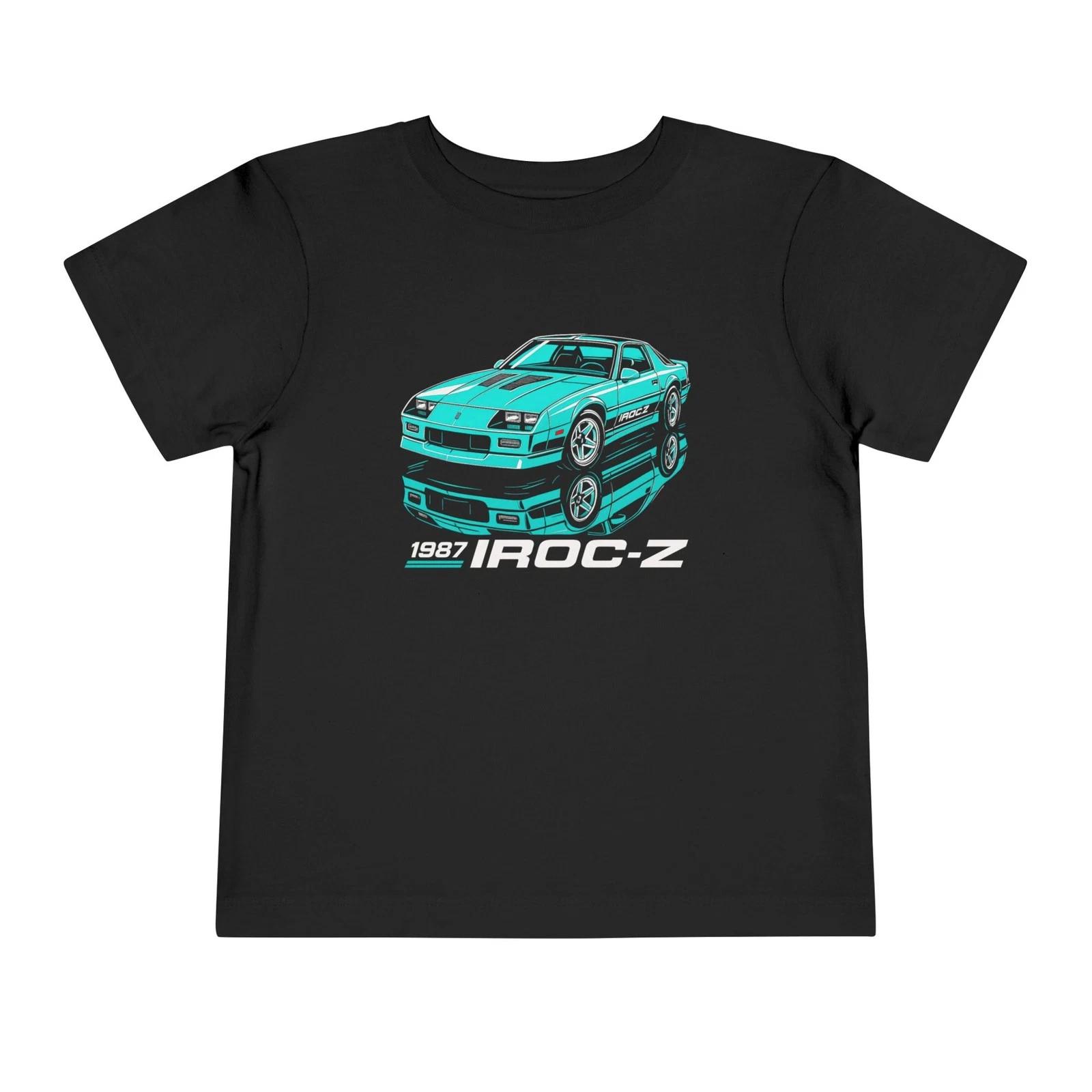 1987 IROC-Z Toddler T-Shirt – Retro Camaro Kids Muscle Car Tee XXXL