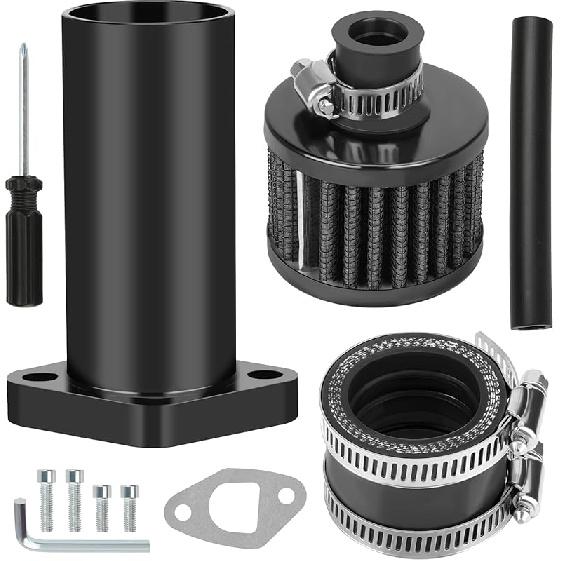Intake Manifold Inlet Pipe Kit Replacement For PWK 24Mm 28Mm PE Carburetor Predator 212 224 196Cc 200Cc Engine Coleman Mini Bike CT200U BT200X KT196