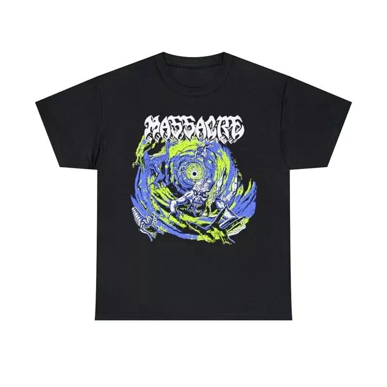 

Massacre Death Metal T Shirt Vintage Obituary Autopsy Dismember Grave Entombed L