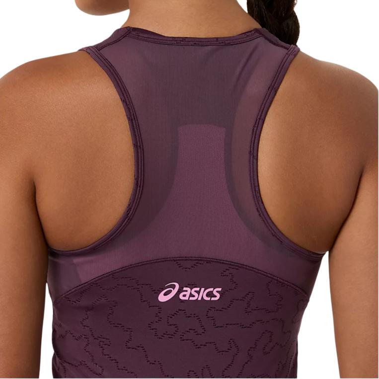ASICS Breathable Mid-Waist Solid Color Sleeveless Dress Women dresses 2042A458-500
