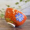 Washa No Kura Stylish Tea Bowl Tableware Kutani Ware Rice Bowl Fireworks 60th Birthday Celebration Kishou Celebration Birthday Present