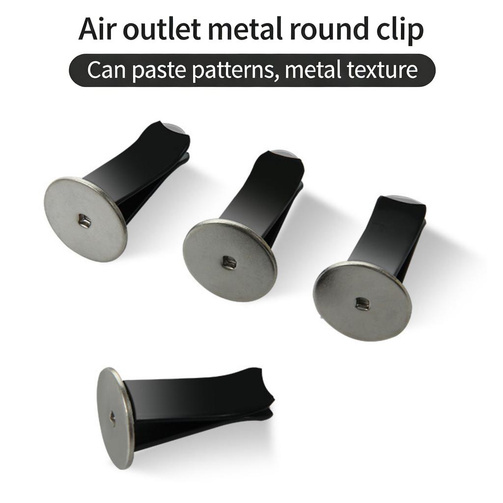 11pcs/set DIY Car Air Outlet Clip Card Slot Accessories Car Air Outlet Decorative Jewelry Manual Assembly Vent Clip Auto Parts