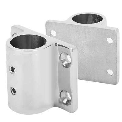 Base de Tubo de Barco em Aço Inoxidável, Base de Estaca de Tubo Marinho, Base Retangular de Tubo Marinho, Tubo