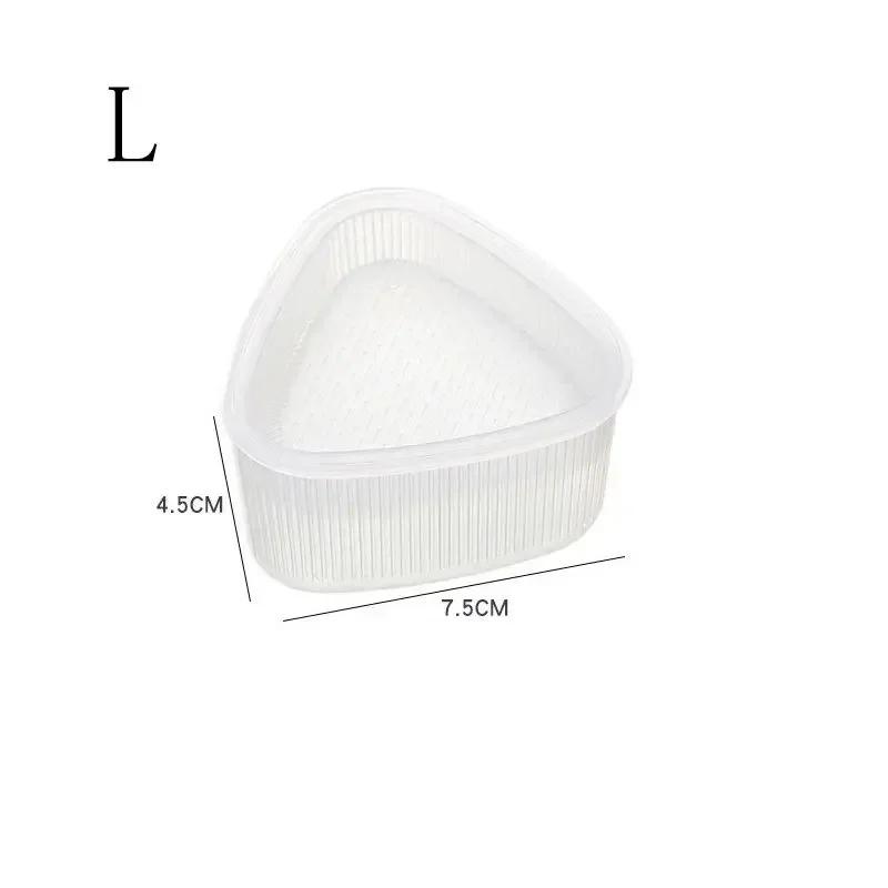 1/2Pcs  Triangle Sushi Mold Onigiri Rice Ball Bento Sushi Make Mold DIY Tools Utility Kitchen Accessories