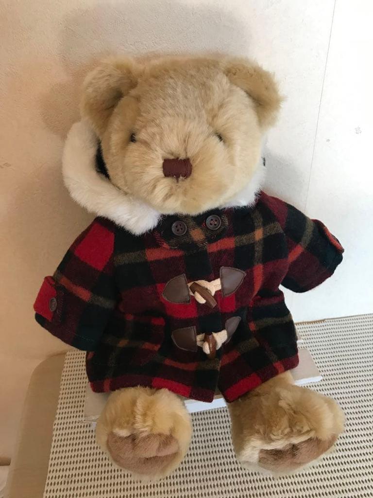 [USED] Super Cute Teddy Bear Plush Duffle Coat