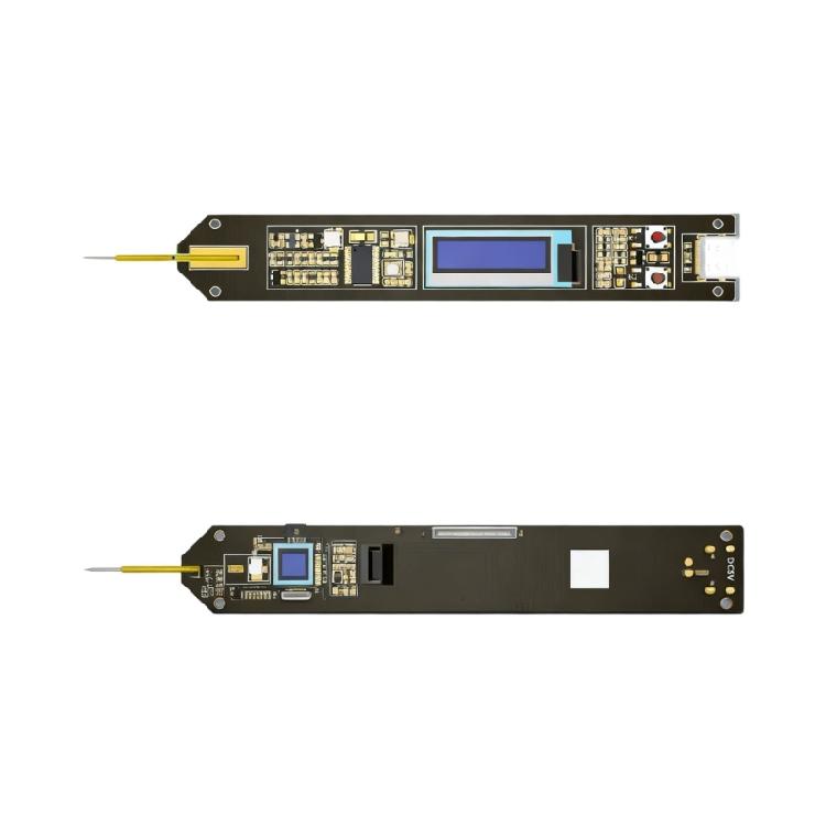 Handheld Frequency Tester Digital Display 0.91Inch Blue Screen 5V Power Supply High Sensitivity Probe Signal Measurement Tool
