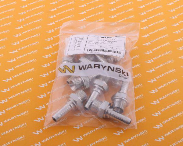 Hydraulic fitting AGR DN16 5/8'-14 Waryński