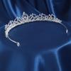 Vintage Bridal Headwear Zircon Princess Crown Hair Accessories Bridal Tiara  Birthday