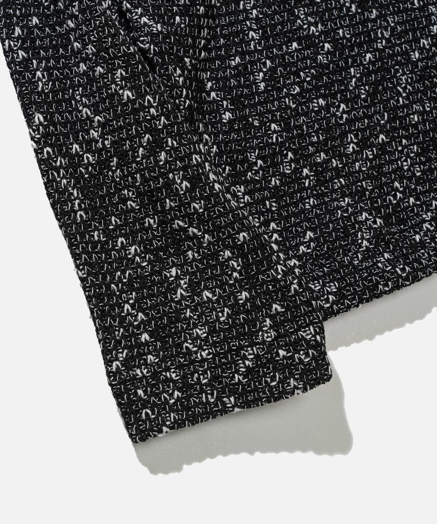 VASTIC Grunge Knit Hoodie_Black