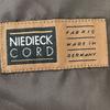 Germany Niedieck Corduroy Tailored Jacket Men M Brown Ministry Approved