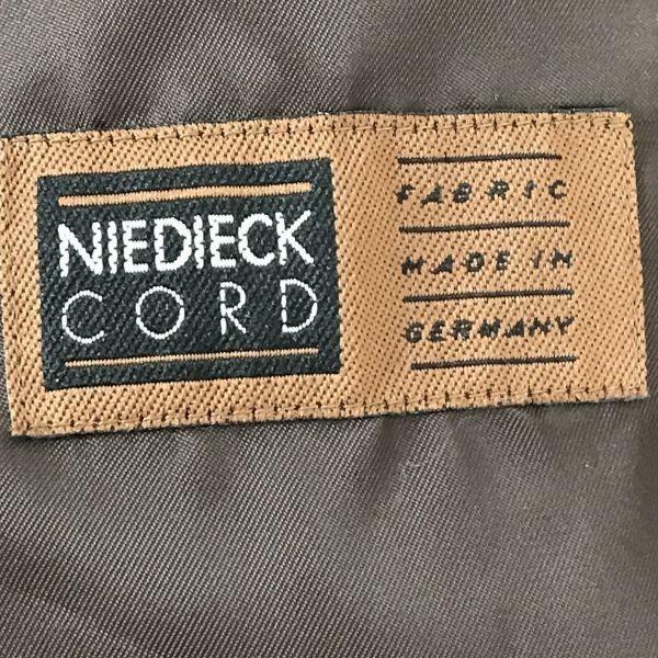 Germany Niedieck Corduroy Tailored Jacket Men M Brown Ministry Approved