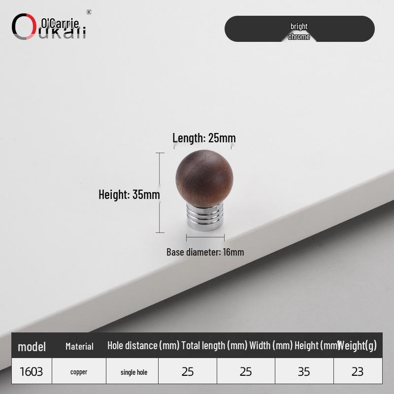 Colorful Ceramic Knob for Cabinets & Drawers - Round, Single Hole Design