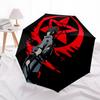 1pc Sasuke Uchiha Naruto Automatic Folding Umbrella with 8 Bones, 3-Fold Compact Umbrella, Compact Design On-the-Go Essential, casual outdoo