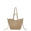 Trend Lychee Pattern Tote Bag Women's Spring Texture Large Capacity Commuting Shoulder Messenger Bag