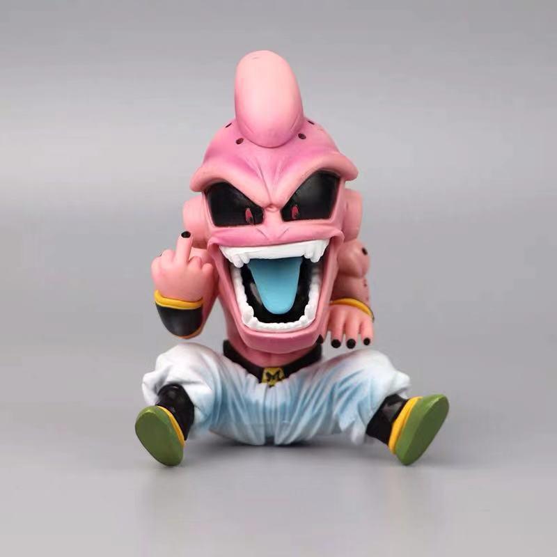 Dragon Ball Majin Buu & Frieza Heart-Shaped Anime Figure Model