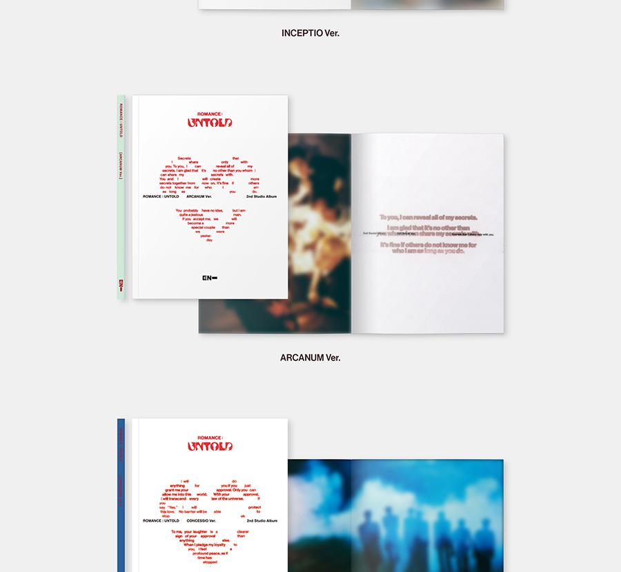 ENHYPEN [ROMANCE : UNTOLD] 2nd ALBUM
